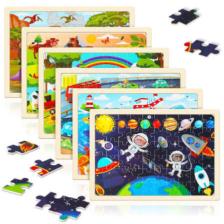 Jigsaw Puzzle – 6 Different Puzzles