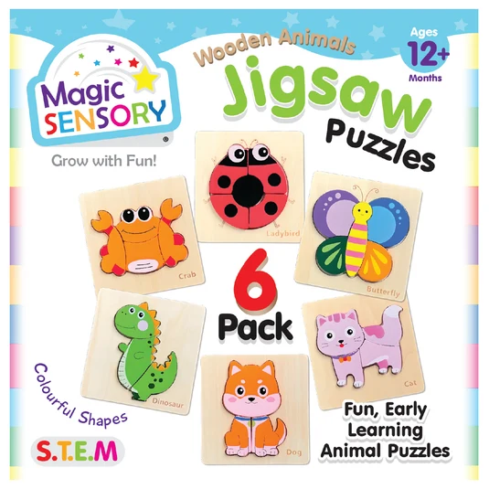 Jigsaw Puzzle – 6 Different Puzzles
